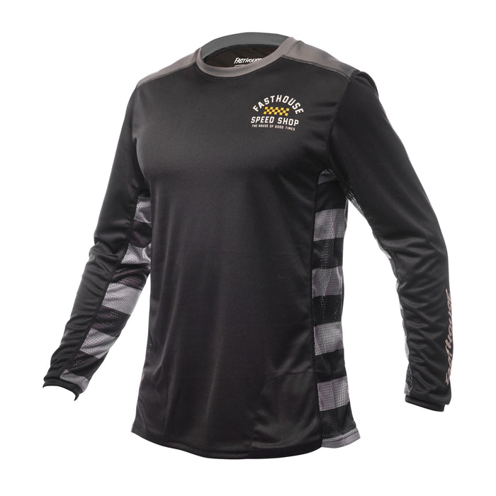 Fasthouse Classic Outland Long Sleeve Jersey 2022 Black S