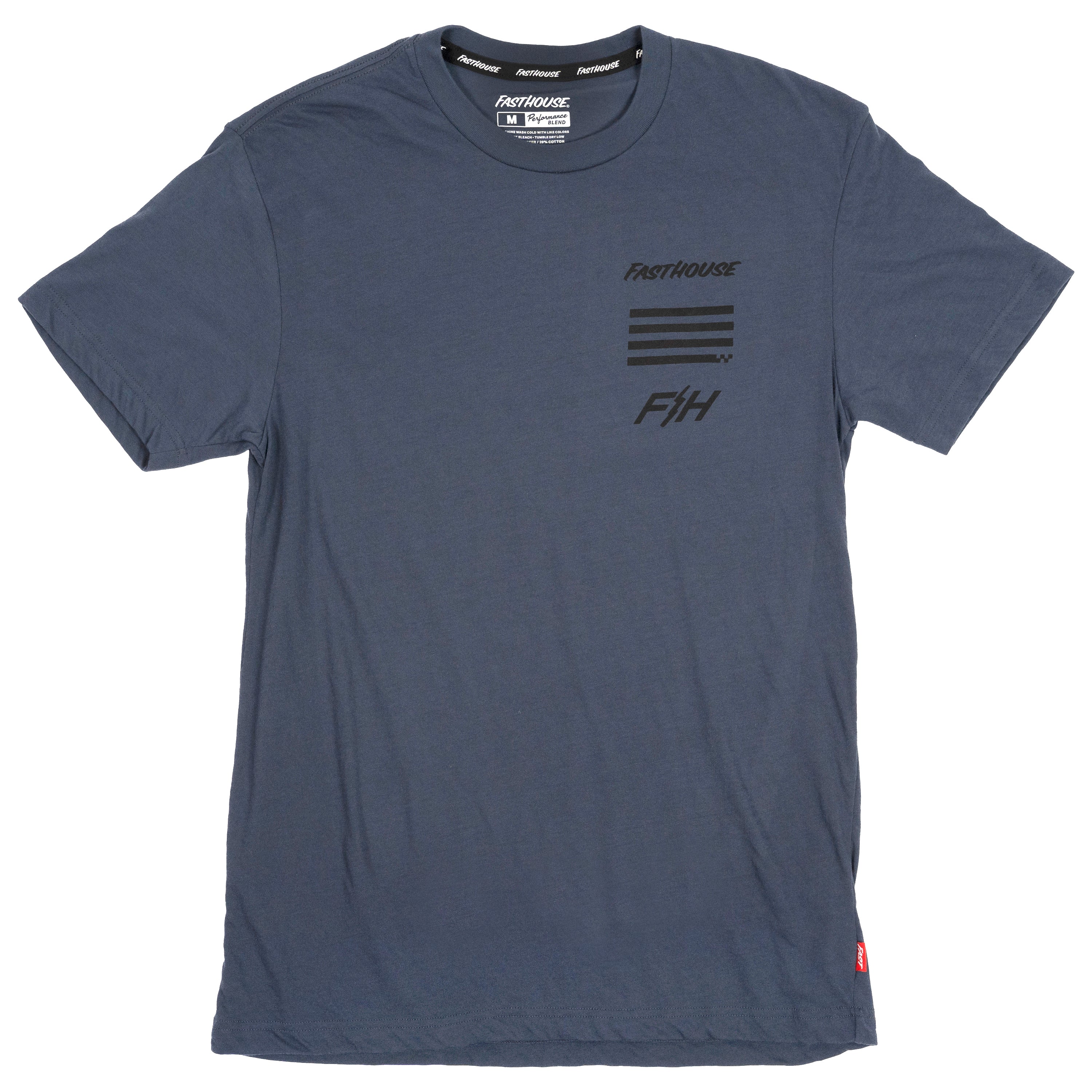 Fasthouse Trace Short Sleeve Tech Tee 2022 Indigo S