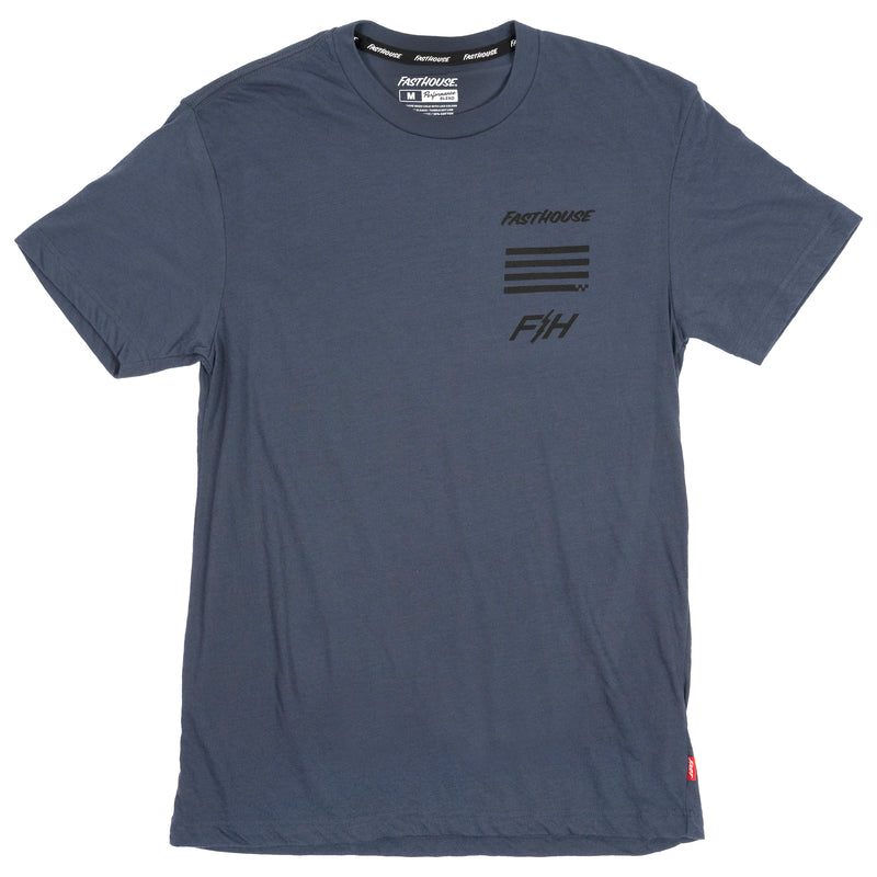 Fasthouse Trace Short Sleeve Tech Tee 2022 Indigo S