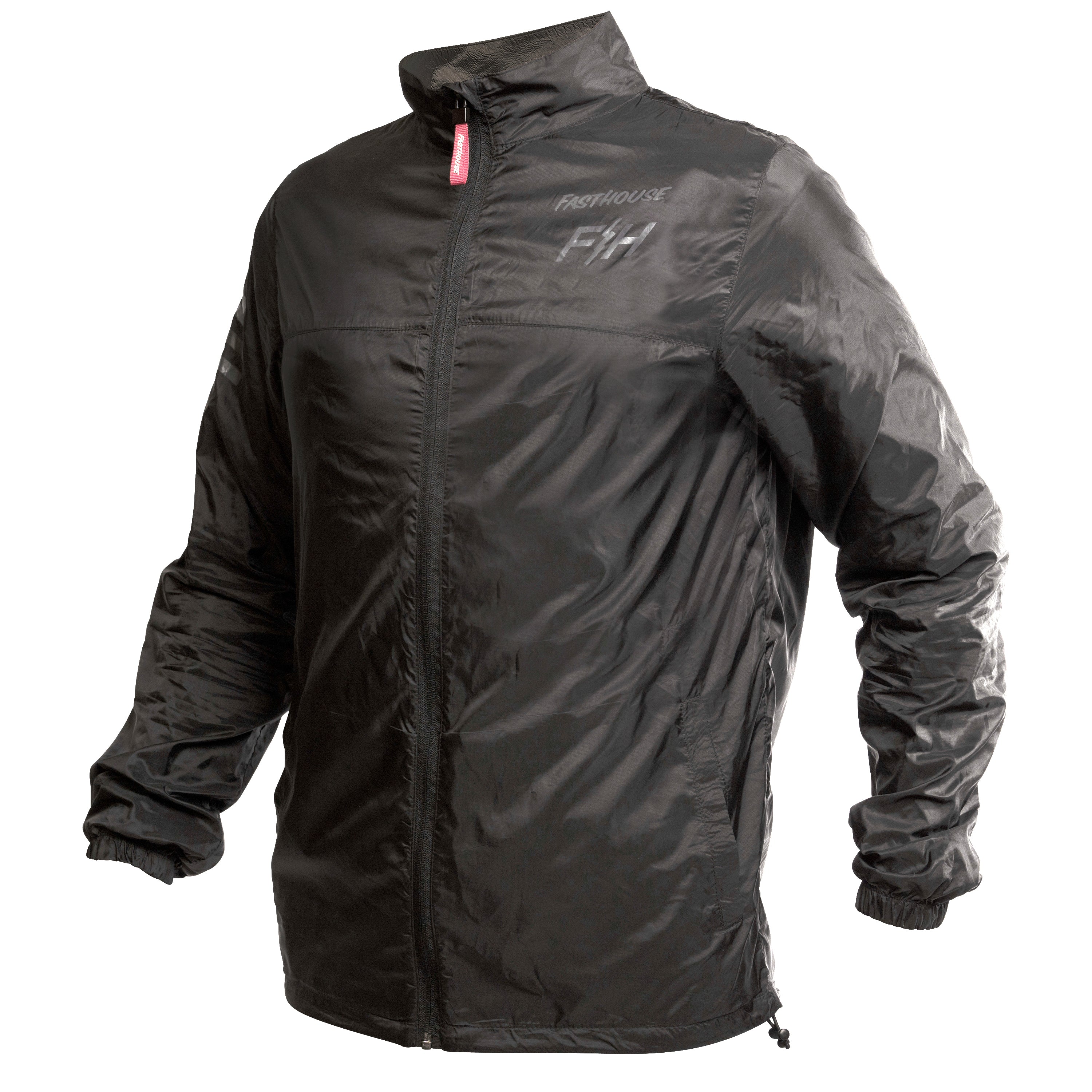 Fasthouse Tracker Packable Windbreaker 2022 Black L