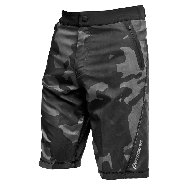 Fasthouse Crossline 2.0 Shorts 2022 Black/Camo 36