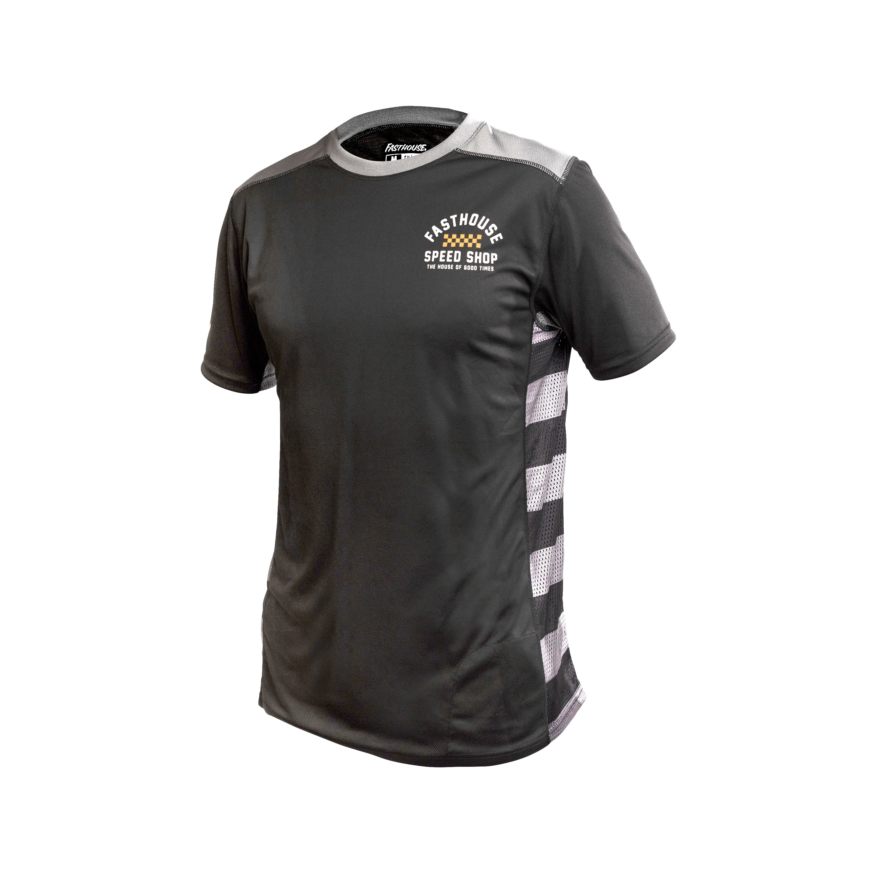 Fasthouse Youth Classic Outland Short Sleeve Jersey 2022 Black Ym