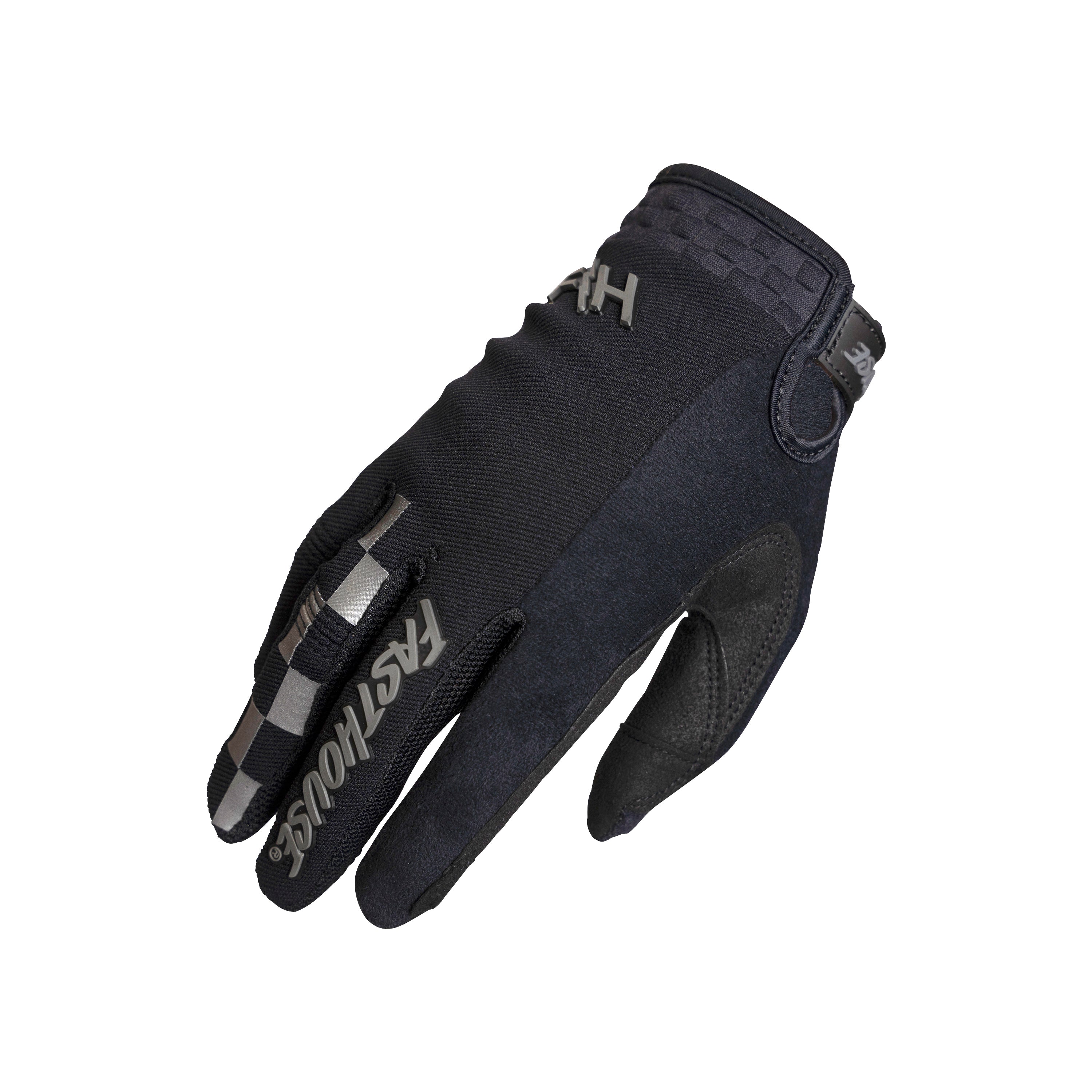 Fasthouse Youth Speed Style Ridgeline Gloves 2022 Black Ym