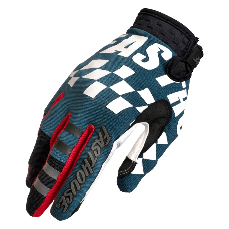 Fasthouse Speed Style Velocity Gloves 2022 Indigo M