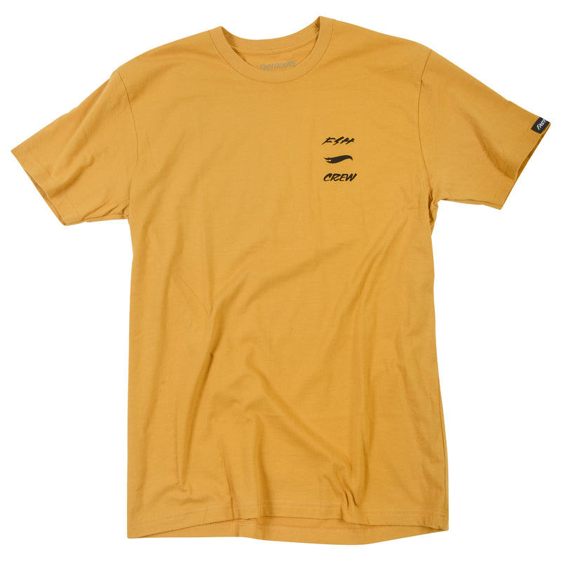 Fasthouse Major Hot Wheels Tee 2022 Vintage Gold 2XL