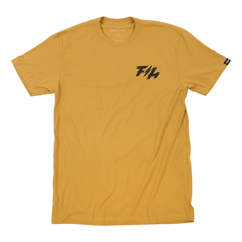 Fasthouse High Roller Tee 2022 Vintage Gold 2XL