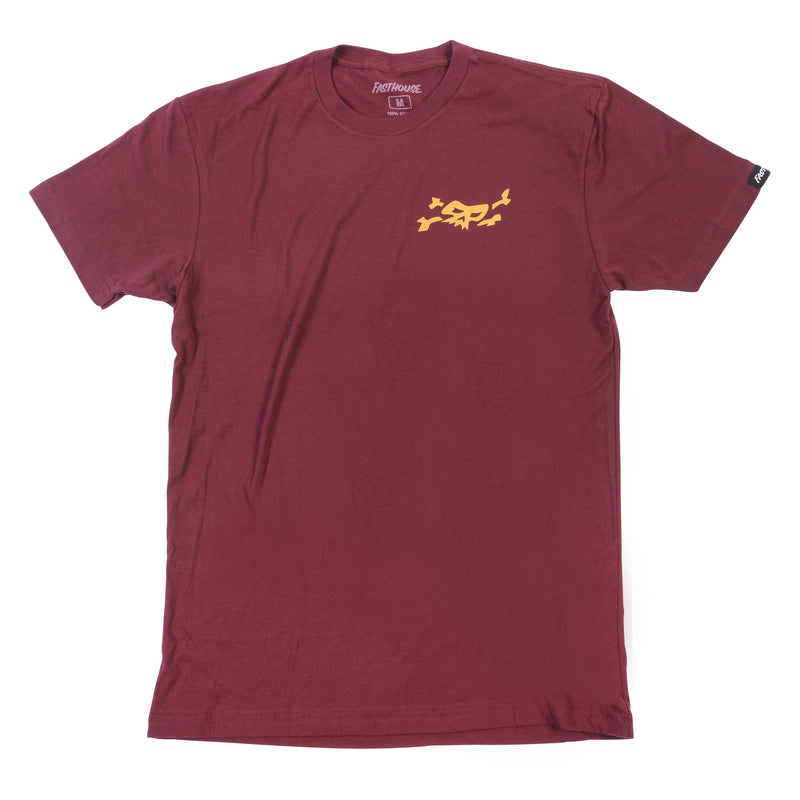 Fasthouse Essential Tee 2022 Maroon M