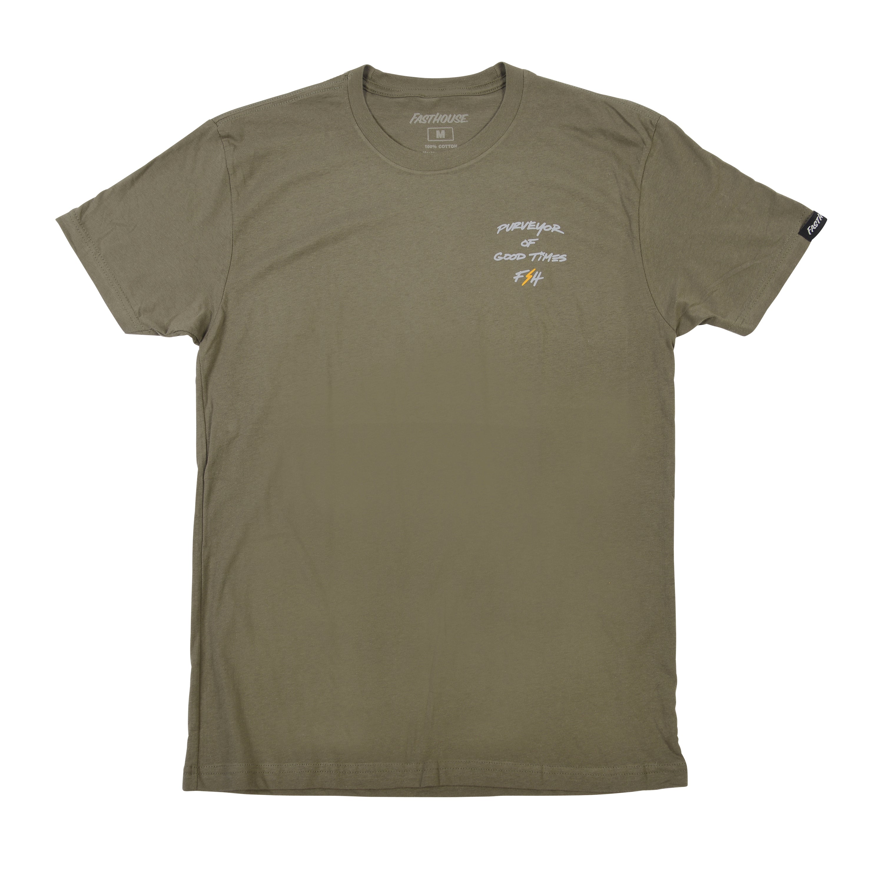 Fasthouse Venom Tee 2022 Light Olive S