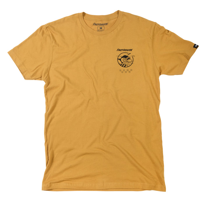 Fasthouse Swarm Tee 2022 Vintage Gold S