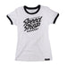 Fasthouse Women's Haste Tee 2022 White/Black Wm