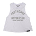 Fasthouse Women’s Brigade Crop Tank 2022 White Wm/Wl