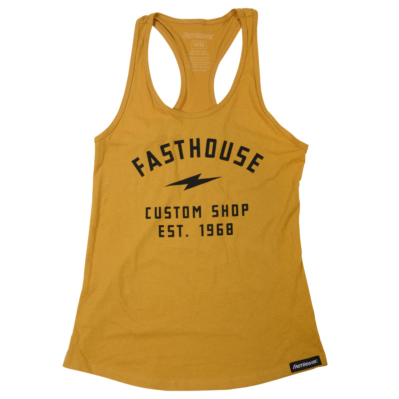 Fasthouse Women’s Fundamental Tank 2022 Vintage Gold WXL