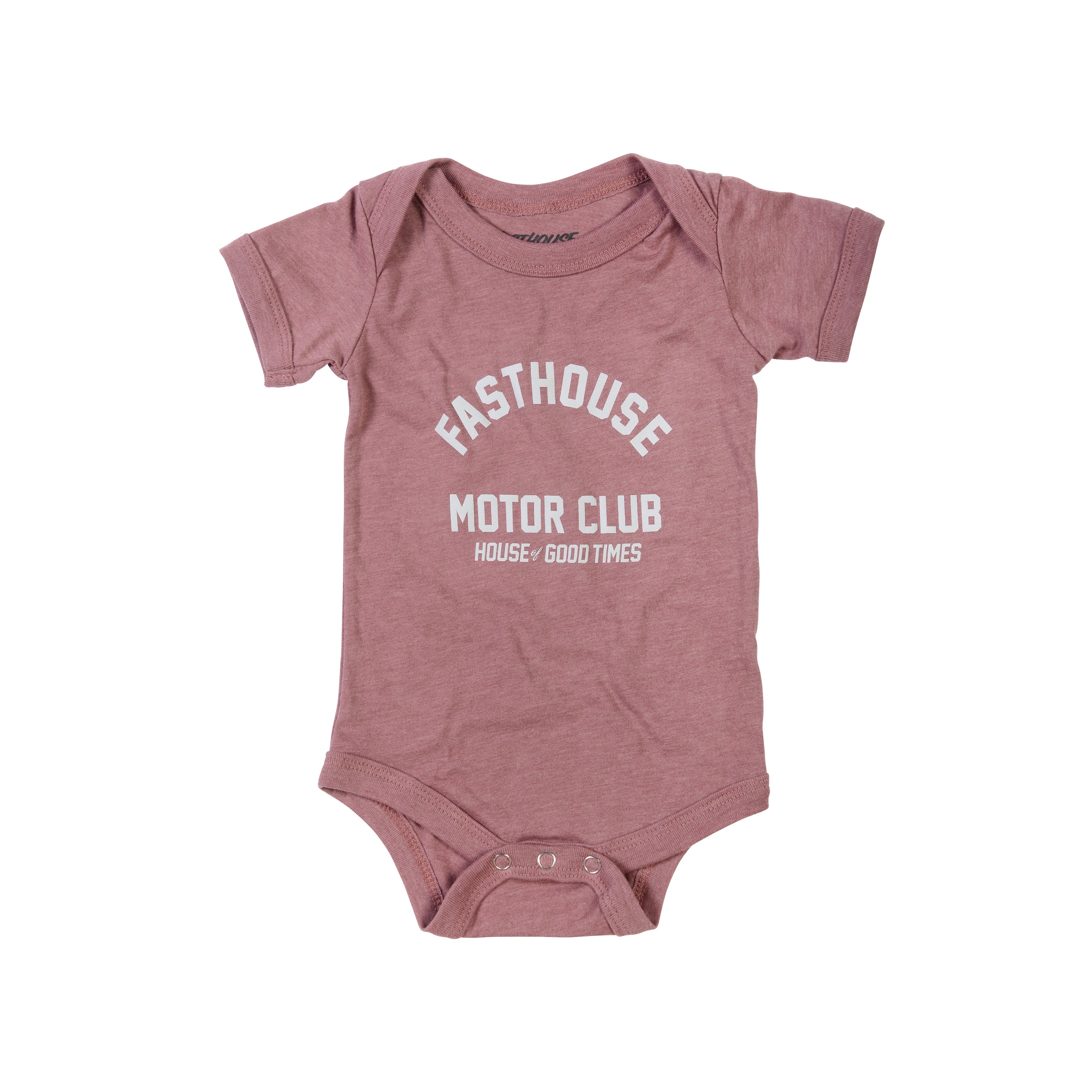 Fasthouse Infant Brigade Onesie 2022 Heather Mauve 18-24 Months