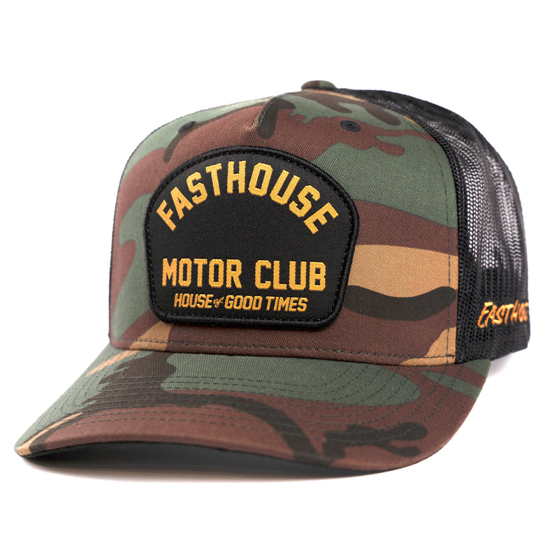Fasthouse Brigade Hat 2022 Camo One Size