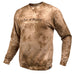 Fasthouse Emil Johansson Live And Enjoy Crew Neck Pullover 2023 Tie Dye Brown/White 2XL