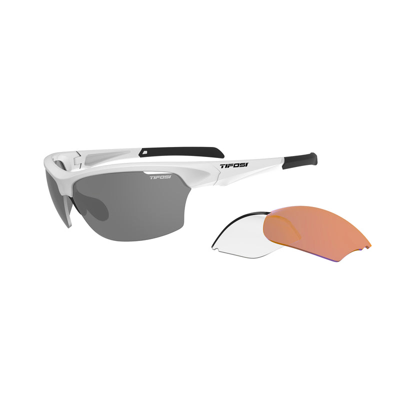 Tifosi Intense Interchangable Lens Sunglasses 2018 Matte White