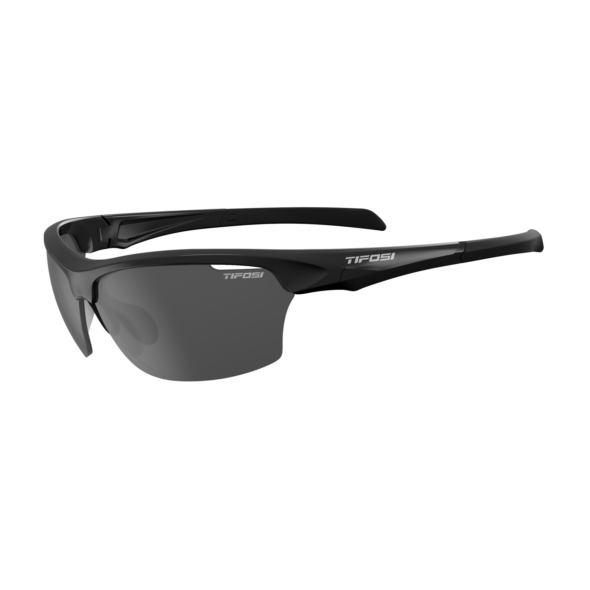 Tifosi Intense Single Lens Sunglasses 2018 Gloss Black/Smoke Lens