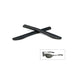 Replacement Earpieces Black (Pair), For Crit