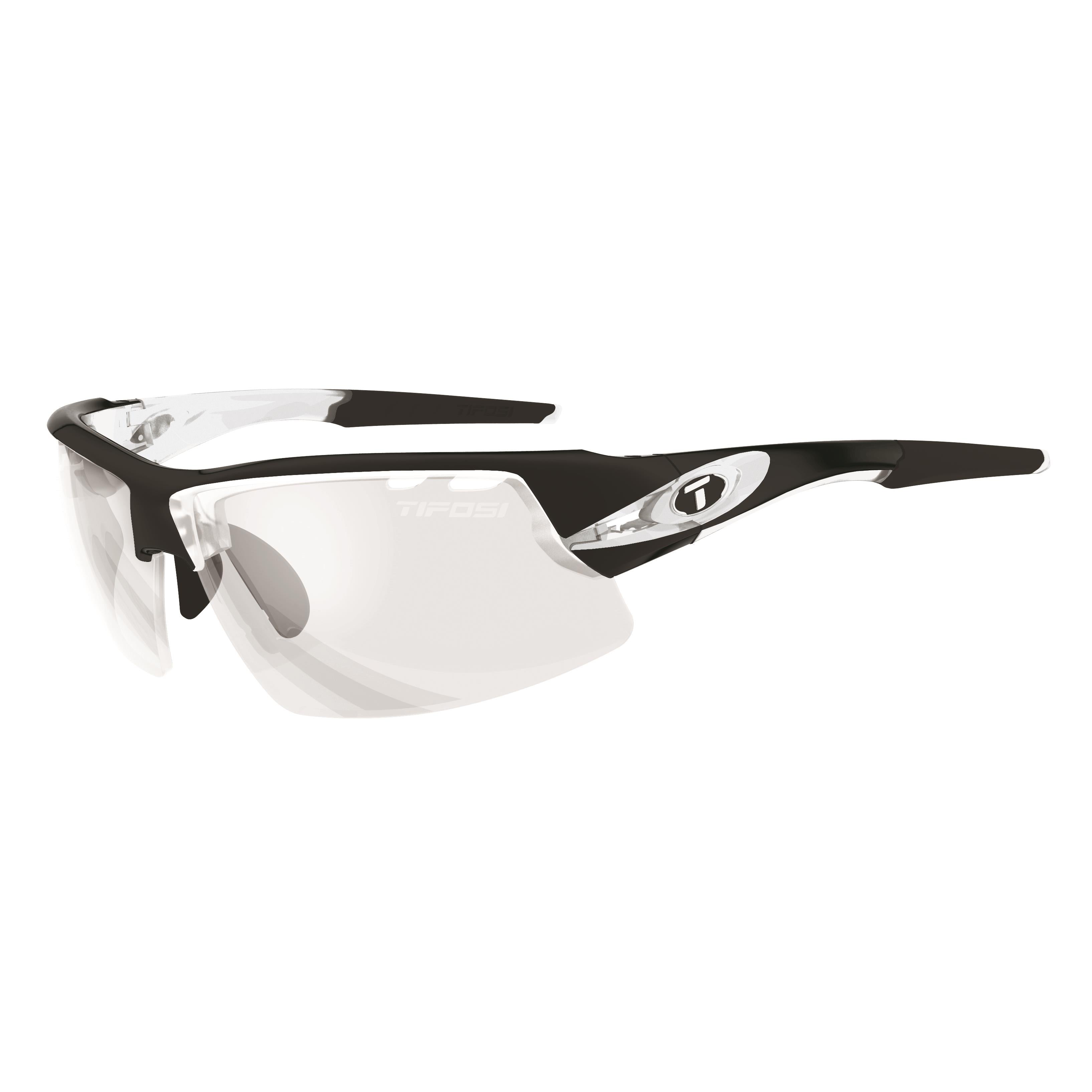 Tifosi Crit Crystal Black Fototec Light Night Lens Sunglasses 2018 Crystal Black