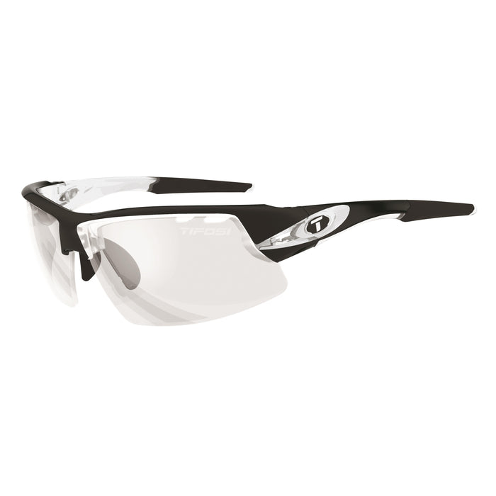 Tifosi Crit Crystal Black Fototec Light Night Lens Sunglasses 2018 Crystal Black