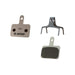 Sinter Brake Pads 02 Shimano B Type Red