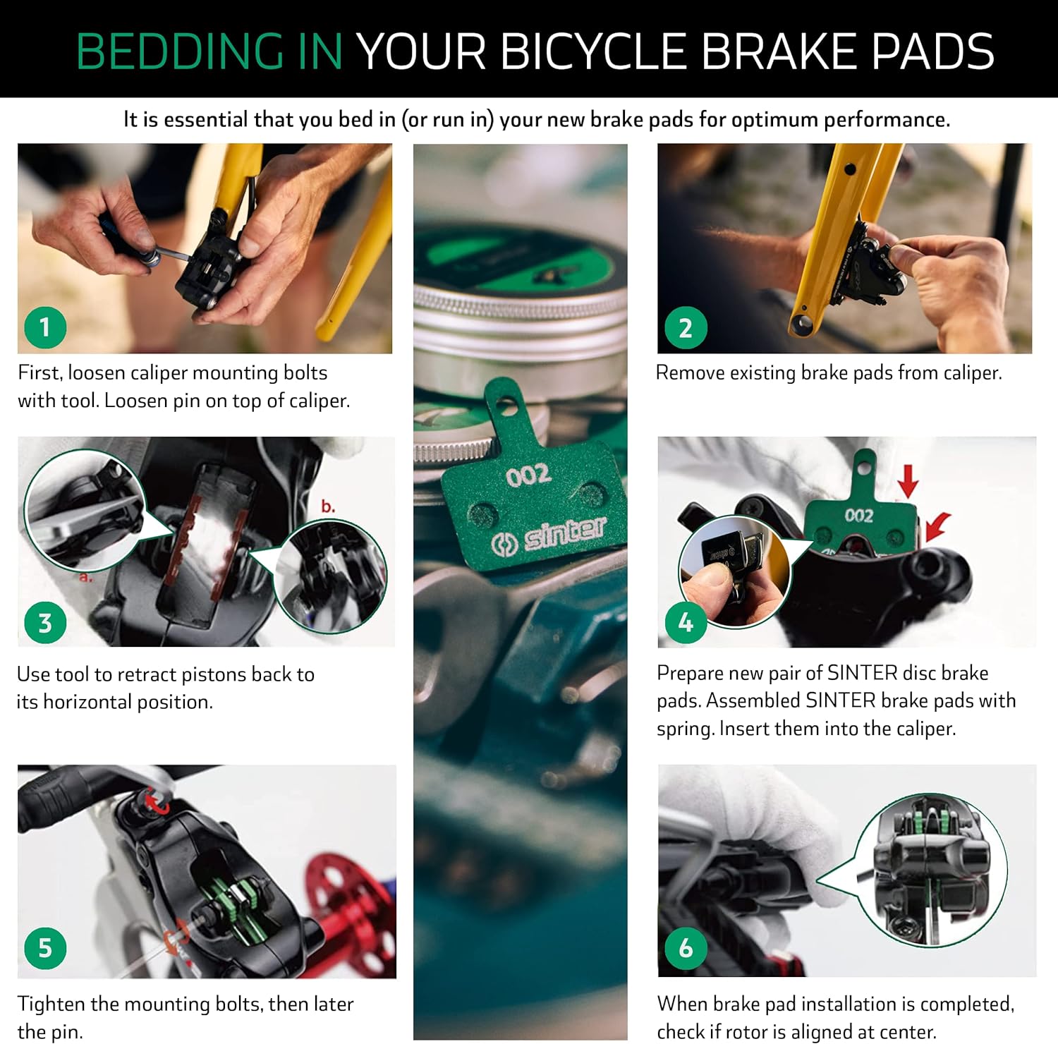 Sinter Brake pad Race - 02 Green / Race