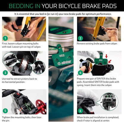 Sinter Brake pad Race - 02 Green / Race