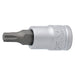 Unior Screwdriver Socket With Tx Profile 1/4"  Tx 20