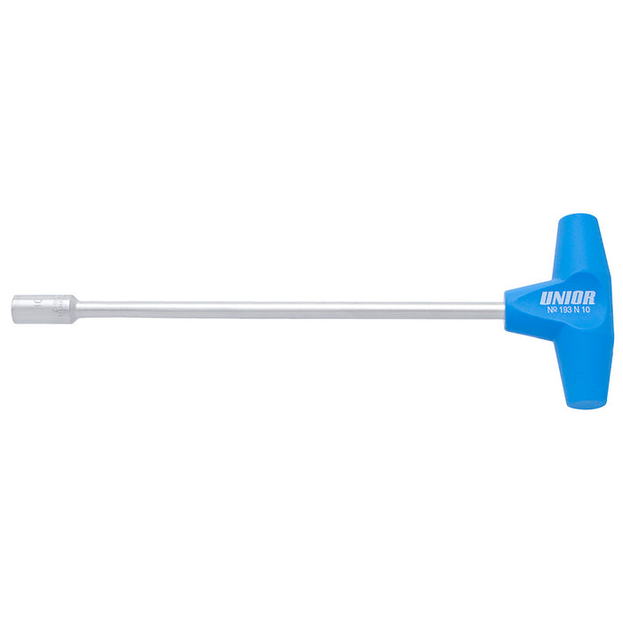Unior Socket Wrench With T-Handle Blue 9Mm