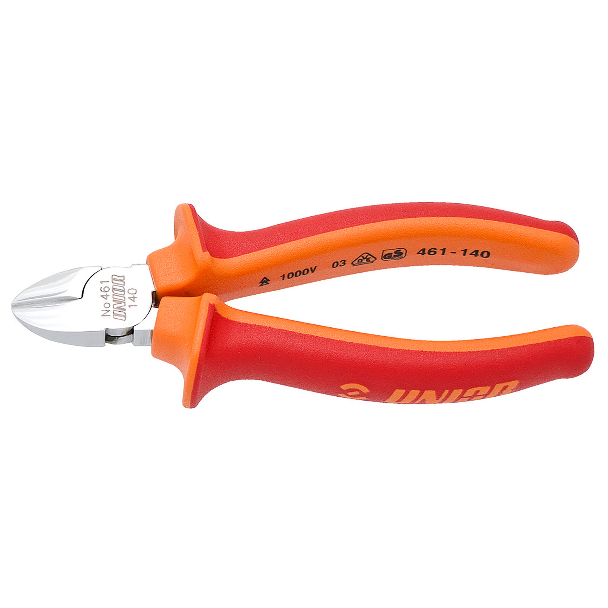 Unior Diagonal Cutting Nippers Red 160Mm