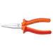 Unior Long Flat Nose Pliers Red 160Mm