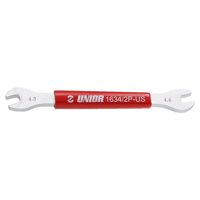 Unior Double Sided Shimano® Spoke Wrench Red 4,3 X 4,4Mm