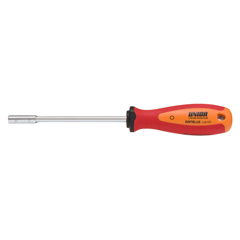 Unior Socket Wrench With Tbi Handle Red 5.5Mm