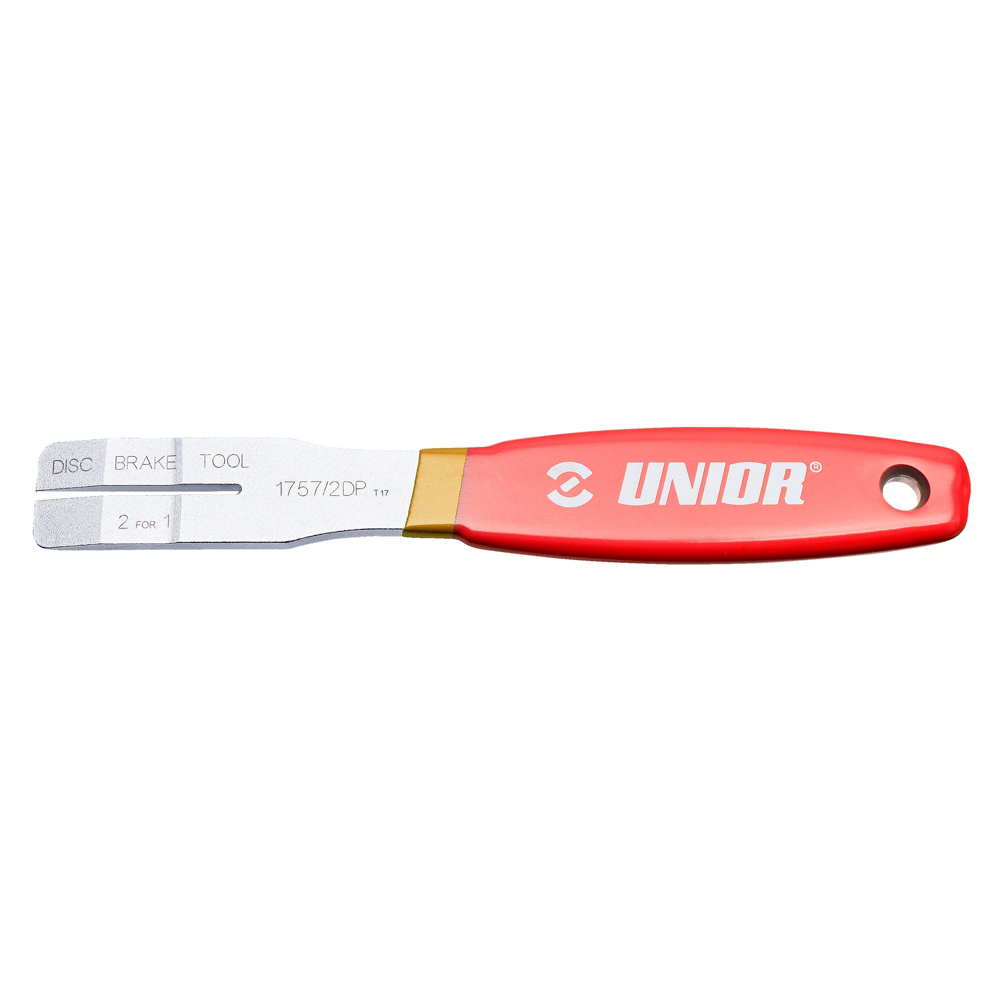 Unior 2 For 1 Disc Brake Tool Red