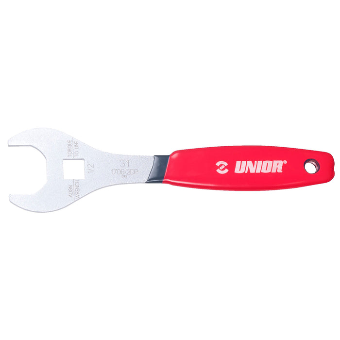 Unior Flat Wrench For Suspension Service Red