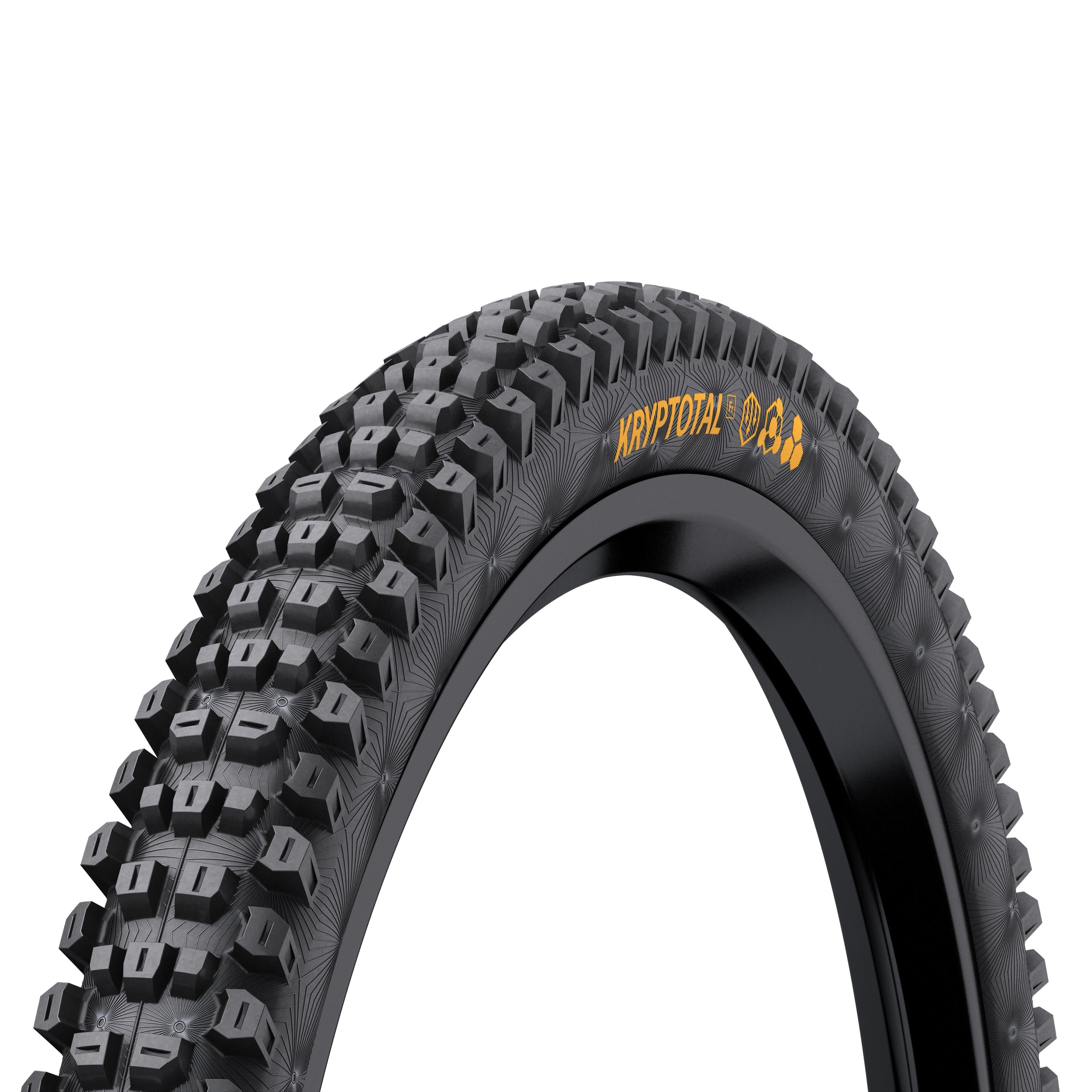 Continental Kryptotal Front Downhill Tyre Supersoft Compound Foldable 2022 Black & Black 29X2.40"