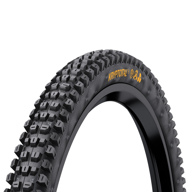 Continental Kryptotal Front Downhill Tyre Supersoft Compound Foldable 2022 Black & Black 27.5X2.40"