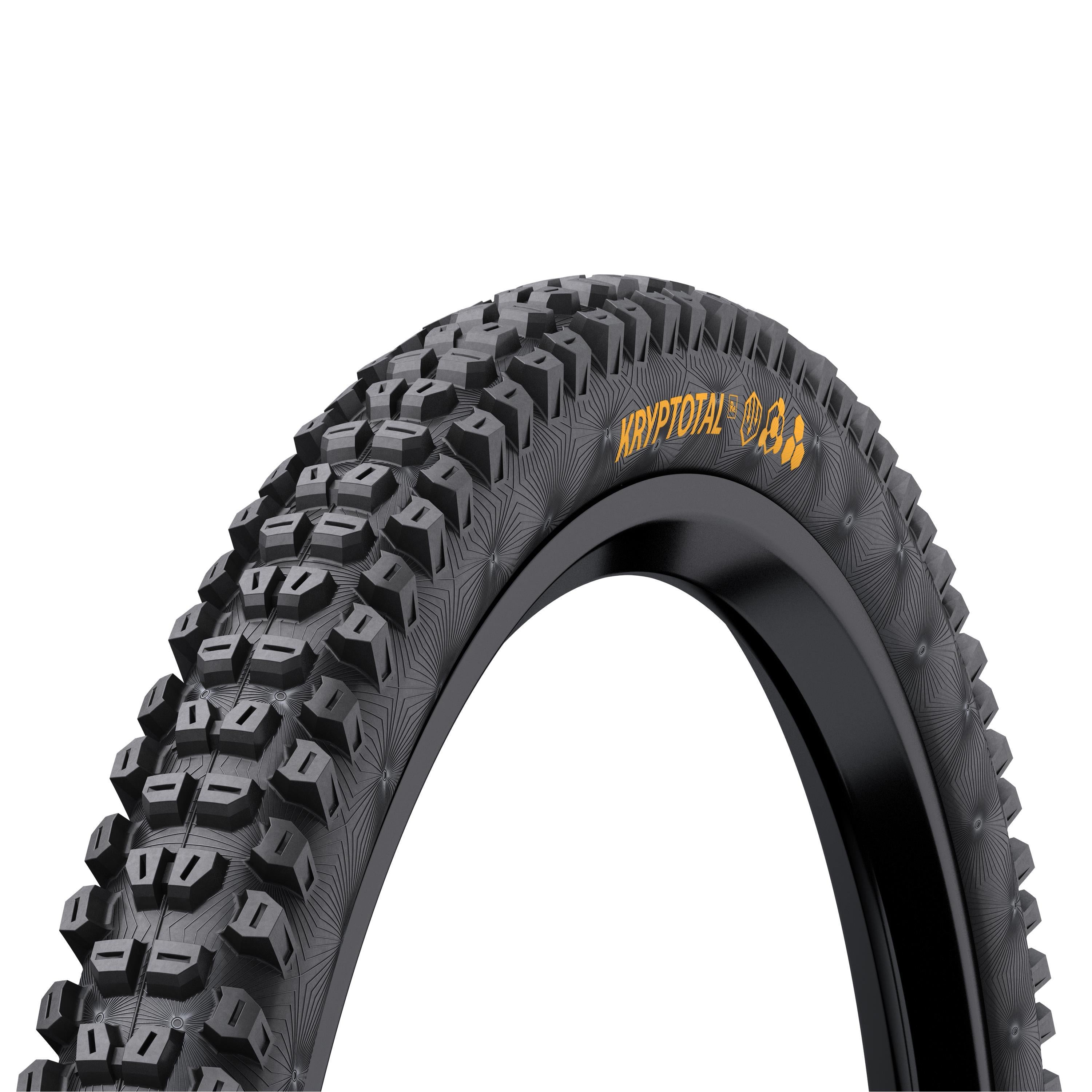Continental Kryptotal Rear Downhill Tyre Soft Compound Foldable 2022 Black & Black 27.5X2.40"