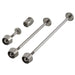 Pitlock Set 02 Front Wheel, Rear Wheel & Seat Post
