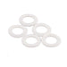 Pitlock Teflon Ring Consumable Part M5/M6 Systems (5 Pcs.) Silver
