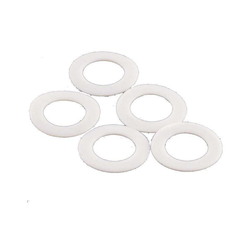 Pitlock Teflon Ring Consumable Part M5/M6 Systems (5 Pcs.) Silver
