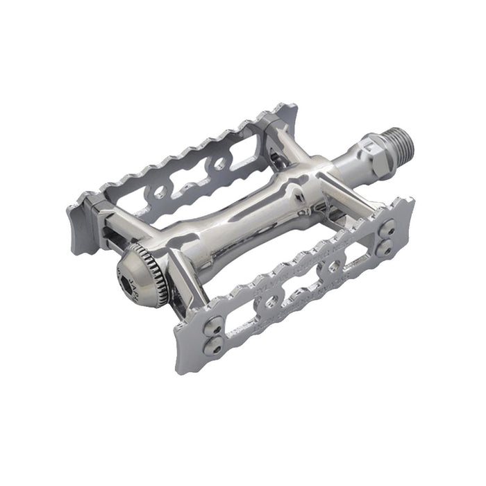 MKS (Mikashima) Silvan Touring Next Pedal, Silver, Left and Right Set