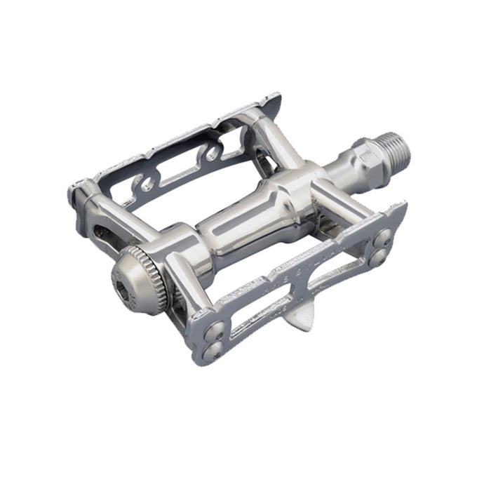 MKS (Mikashima) Silvan Truck Next Pedal, Silver, Left and Right Set