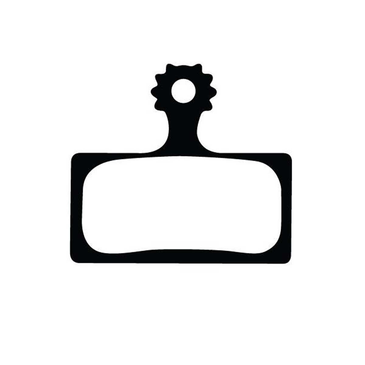 Ashima Semi-Metal Pads Shimano 2016+/Clarks M3,M2