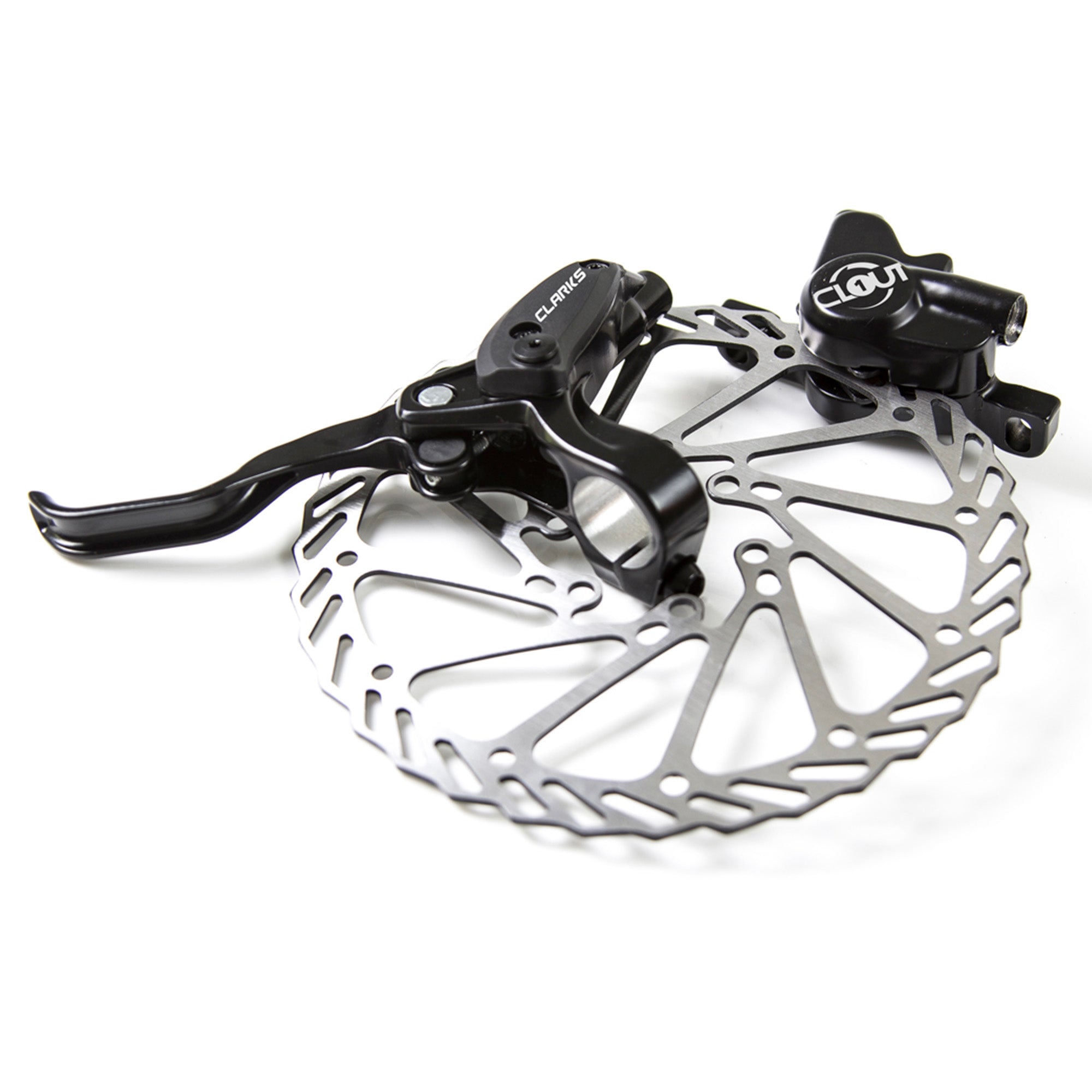 Clarks Clout Two Piston Hydraulic Brake Rear R160 Is Mount Black