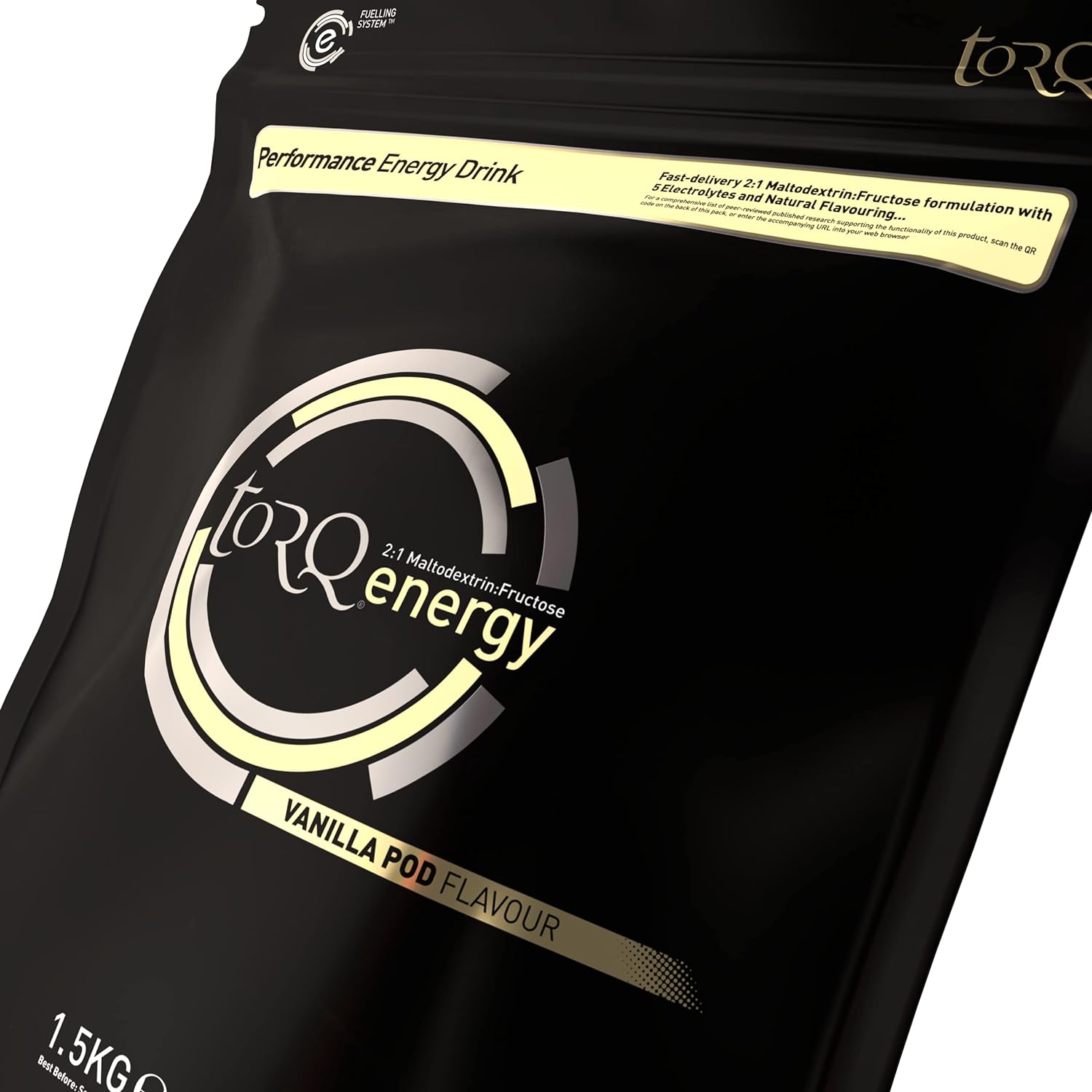 Torq Energy Drink (1 X 1.5Kg): Vanilla Pod