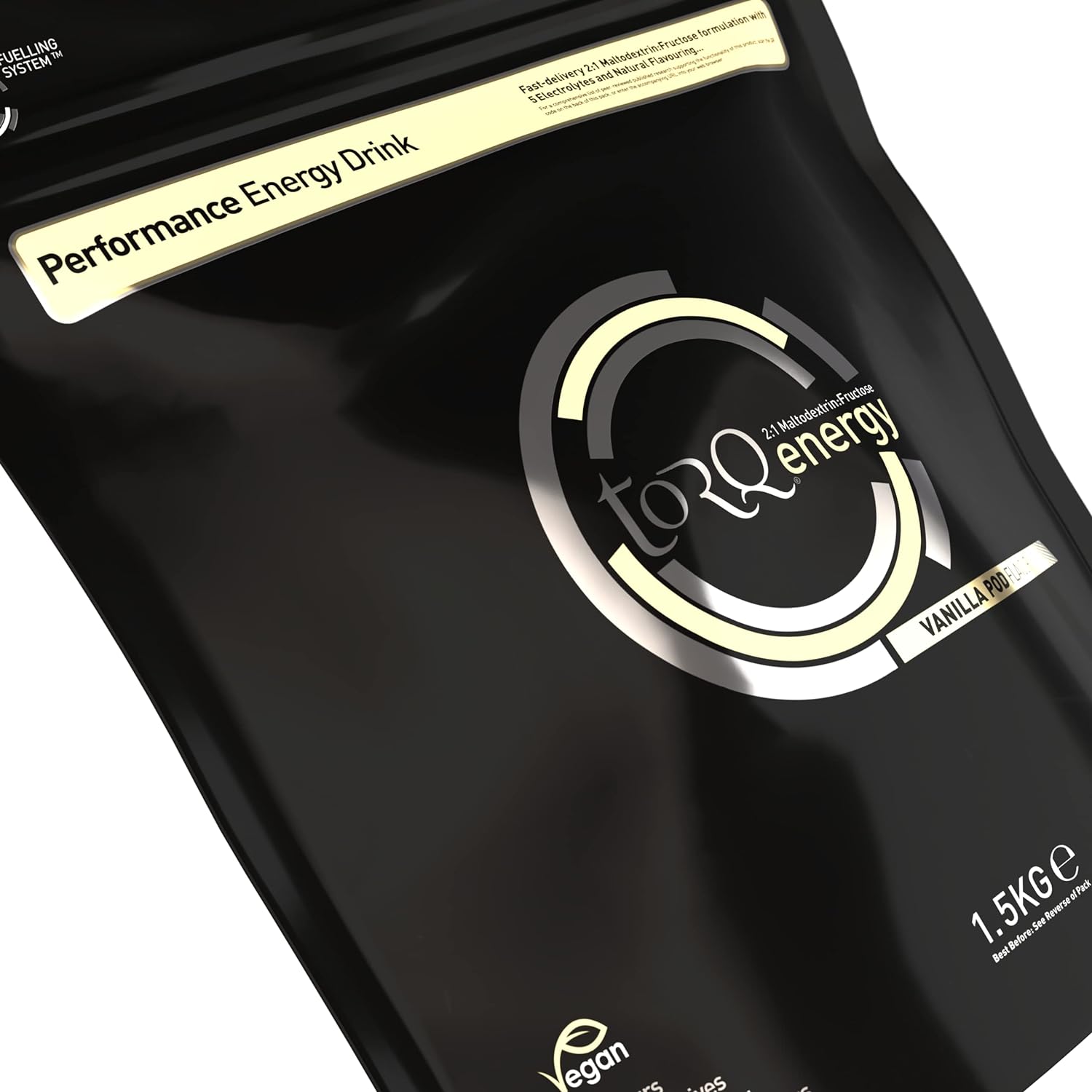 Torq Energy Drink (1 X 1.5Kg): Vanilla Pod