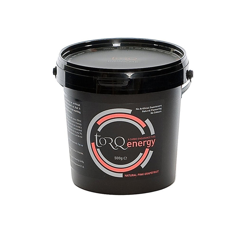 Torq Energy Drink Natural Blackcurrant Isotonic Energy Drink Powder - Electrolyte Powder Energy Drinks High Carbohydrates 30g per 500ml and Sodium - 15 Servings - 500g BLACKCURRANT 15 Servings - 500g
