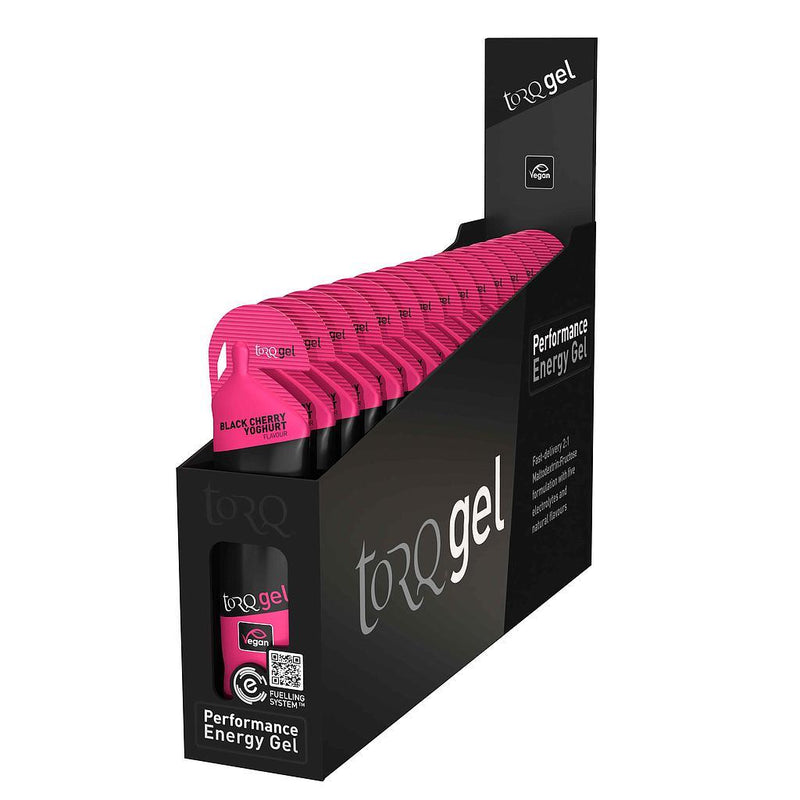 Torq Energy Gel (15X 45G): Black Cherry Yoghurt