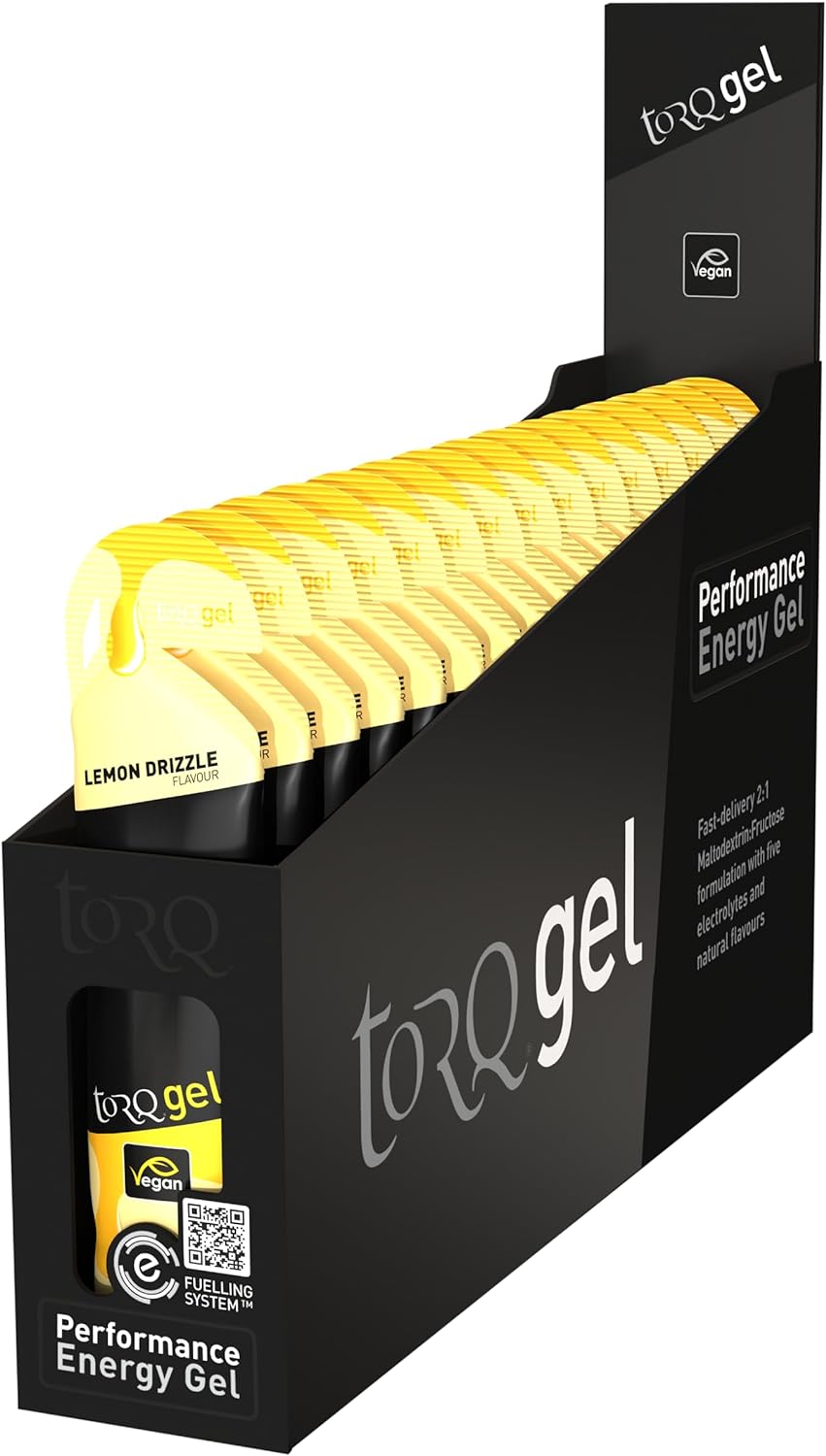 Torq Energy Gel (15X 45G): Lemon Drizzle